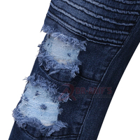 Nuevos Jeans Casuales de Algodón para Hombre 2025, de Cintura Media, Lavado a la Piedra, Lisos, Largos, Rectos, Rotos y Desgastados, Ajuste Delgado con Bolsillos con Cremallera