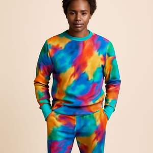 Fabricant de sweat à capuche de haute qualité en coton éponge français pour hommes ensemble de survêtements Boxy Sportswear unisexe personnalisé ensemble de pantalons de survêtement et de sweat à capuche - Product Image 5