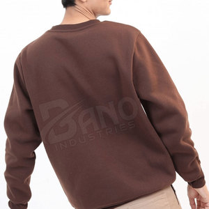 Design personnalisé Sweat-shirt pour homme de haute qualité en molleton de coton épais pour une tenue décontractée pour la saison d'automne en solde - Product Image 3