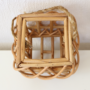 Candelabros de cristal de lujo para decoración del hogar, linternas de mimbre hechas a mano para velas votivas, Estilo Vintage, las más vendidas - Product Image 3