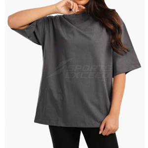 Camiseta de gran tamaño de ropa informal de alta calidad, camiseta de gran tamaño de peso ligero, camiseta de gran tamaño de Color personalizada - Product Image 2