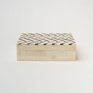 Caja de regalo de lujo con cuerno de búfalo de alta calidad, caja de hueso de joyería de moda para mujer, cajas de joyería elegantes - Product Image 4