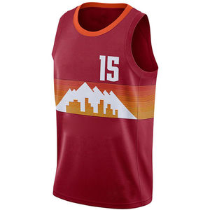 Maillot de basket-ball unisexe, logo personnalisé imprimé, respirant, manches courtes, séchage rapide, tissu 100% polyester - Product Image 4