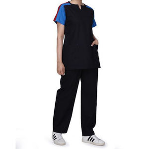 Uniformes de túnica de Masaje Tailandés de poliéster y algodón de alta calidad promocionales, conjunto de uniforme de ropa de trabajo de esteticista para salón de belleza - Product Image 2
