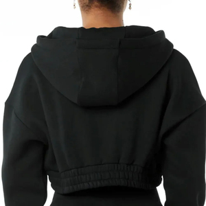 Sudaderas Personalizables para Mujer, con Cierre, Corte Ajustado, Ecológicas, con Logotipo Frontal, Secado Rápido, Transpirables, Largo Regular, Casuales, de Invierno - Product Image 3