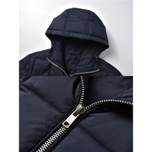 แจ็กเก็ตขนเป็ดบุนวมมีฮู้ดของผู้ชายเสื้อโค้ทแจ็กเก็ตบุหนาสไตล์กลางแจ้งแฟชั่นฤดูหนาวดีไซน์ล่าสุด - Product Image 4