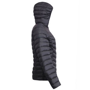 Latest Design Women's <b>Winter</b> Puffer Jacket High Quality Quilted Padded Hood Breathable Knitted Coat Warm Zipper Closure Cotton - Product Image 2