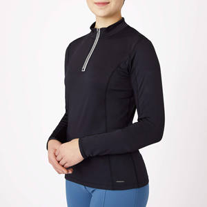 Diseño de moda Camisa de manga larga para montar a caballo Ropa ecuestre personalizada Capa base ligera Top Wear Camisas - Product Image 1