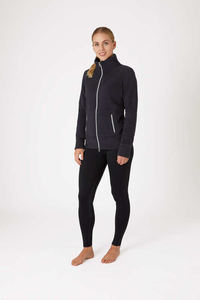 Chaqueta de Equitación para Mujer, Elegante y Funcional, de Nailon y Forro Polar, con Cremallera Completa, Resistente al Viento, Impermeable y Transpirable - Product Image 3