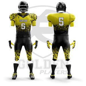 2024 nueva llegada de alta calidad profesional hecho fútbol americano Jersey bordado personalizado camisas hombres mujeres Unisex uniformes - Product Image 5