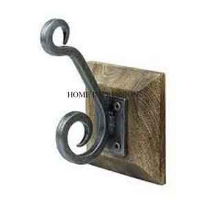 Best Quality <b>Wooden</b> Made Luxurious Designer Easy to Install Wall Mounted Hooks and <b>Hangers</b> for Hanging <b>Clothes</b> Keys and Hats - Product Image 5