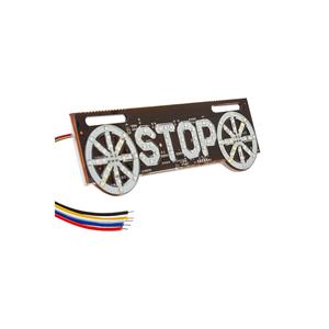 Dispositivo di puntamento elettrico con STOP scritto (4453)