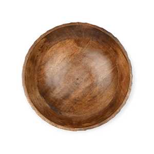 Ensaladera de madera de mango pulida a mano de tamaño personalizado de alta calidad ecológica en la India para fiestas - Product Image 3