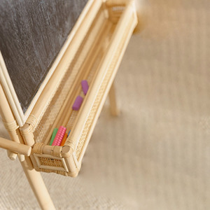 Mini pizarra de ratán seleccionada, pizarra pequeña para la escuela y el hogar, nuevas pizarras de ratán para niños - Product Image 4