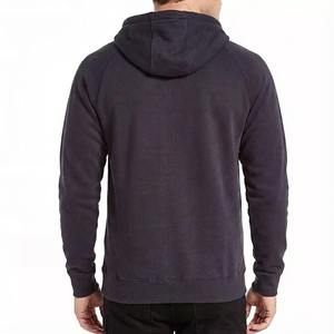 เสื้อฮู้ดสตรีทแวร์คุณภาพสูงทรงหลวมสำหรับผู้ชาย แขนเสื้อแบบแร็กแลน ซับในตัดสี ฮู้ดแบบสวม ไม่มีลาย ลุคย้อมสีแบบแอซิดวอช สำหรับผู้ชาย - Product Image 2
