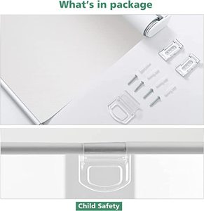 Stores enrouleurs horizontaux modernes à télécommande, intégrés, en tissu anti-UV durable pour fenêtres françaises - Product Image 5