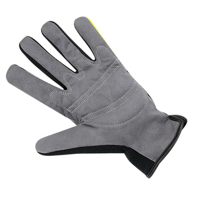 ถุงมือนิรภัยสำหรับงานอุตสาหกรรมทนทานป้องกันการลื่นอุปกรณ์ป้องกันการก่อสร้างเครื่องมือช่างพร้อมซับผ้าฝ้ายโพลีเอสเตอร์สำหรับการขับขี่ - Product Image 6