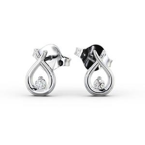 Boucles d'oreilles pour femmes Moissanite Diamond meilleure qualité pour la fête de mariage Fancy Tear Drop Shape Ladies Diamond Stud Earring - Product Image 3
