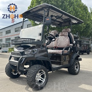 Sạc nhanh điện Golf <span class=keywords><strong>Buggy</strong></span> 4 chỗ hiệu suất cao Câu lạc bộ xe lấy cảm hứng từ mô hình dài phạm vi thoải mái đi xe - Product Image 1