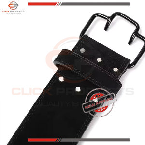 เข็มขัดยกน้ำหนักหนัง PU โลโก้แบบกำหนดเอง - Product Image 5