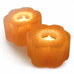 Porte-bougies chauffe-plat en forme de fleur de sel de l'Himalaya, porte-lumière de thé au sel de l'Himalaya, meilleurs porte-bougies chauffe-plat de l'Himalaya - Product Image 5
