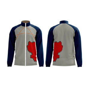 Chaqueta Deportiva de Alta Calidad, Transpirable, de Secado Rápido, con Cuello Alto, Logotipo Frontal y Cierre de Cremallera, para Gimnasio y Actividades al Aire Libre - Product Image 6