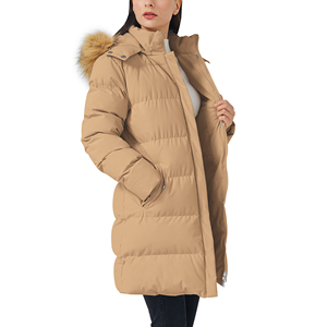 Chaquetas Parka de Diseñador al por Mayor con Capucha para Mujer, Logotipo OEM, Chaqueta de Invierno Acolchada Extra Grande para Mujer - Product Image 4