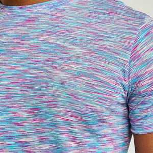 เสื้อยืดคอกลมสำหรับผู้ชายเสื้อยืดสะท้อนแสงสำหรับฤดูร้อนออกแบบโลโก้ได้ตามต้องการ - Product Image 5