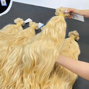 Hairshop couleur vietnamien luxe extension de cheveux Machine à coudre trame de cheveux vague naturelle faisceaux de cheveux - Product Image 4