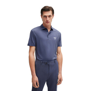 Premium Unisex para Polo Camiseta Personalizable Hombres Premium Algodón suave con logotipo personalizado Posición frontal Tela de punto - Product Image 1