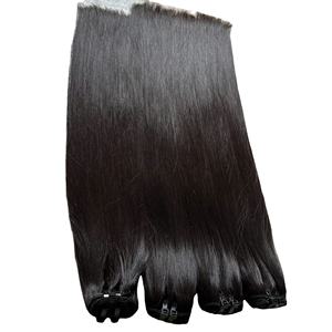 Factory Taka Hair 100% Extensiones de cabello humano Remy Cutícula alineada Punta plana Natural Recto-Precio al por mayor - Product Image 6