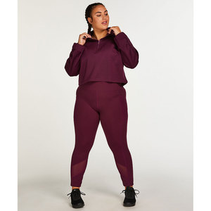 Elevate Your Style with Our <b>Fleece</b> Short Zip Long Sleeves Cropped Turtleneck Hoodie <b>Jackets</b> Perfect for Womens Casual Looks - Product Image 5