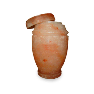 Contenedor hermético de sal rosa del Himalaya, tarro de almacenamiento hecho a mano reutilizable con tamaño personalizable para sal y especias - Product Image 4