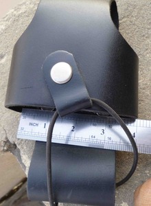 High Quality WOK Durable Leather Case Carrying Holder Holster for <b>Walkie</b> <b>Talkie</b> Radio Handmade Lightweight Handmade Lightweight - Product Image 4