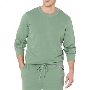 100% coton hommes décontracté survêtement Pakistan solide épais à capuche costume fermeture éclair manteau Jogging ensemble grande taille décontracté survêtement grande taille - Product Image 6