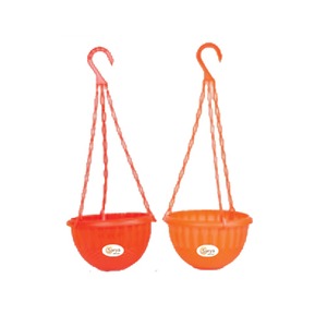 Macetas Colgantes de Plástico PE Ligeras, Decorativas, Minimalistas y Ecológicas de Alta Calidad, con Orificio de Drenaje de 7 Pulgadas, para Interiores y Exteriores - Product Image 2