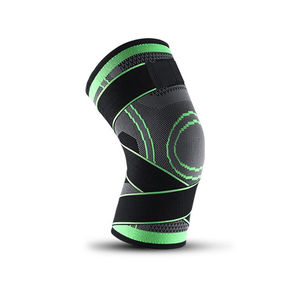 Haute élastique noir néoprène genou manchon doux Sport sol personnalisé haltérophilie Compression Protection 5mm 7mm personnalisable - Product Image 1