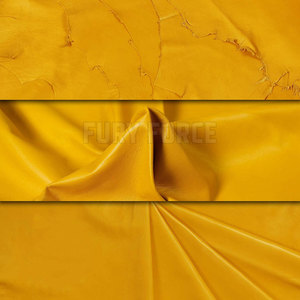 Blouson de baseball en similicuir de haute qualité pour homme avec bordure côtelée rayée pour l'hiver avec logo sur le devant - Product Image 6