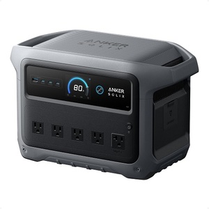 New Anker SOLIX C1000 Gen 2 Portable Power Station, 2,000W (Peak 3,000W) <b>Solar</b> <b>Generator</b>, Full Charge in 49 Min, 1,024Wh LiFePO4 - Product Image 1