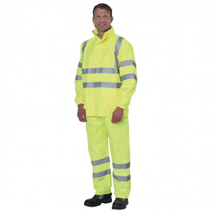 เสื้อกันฝนสีเหลืองสะท้อนแสงสำหรับอุปกรณ์ความปลอดภัยและการเอาชีวิตรอด PREVENT - Product Image 2