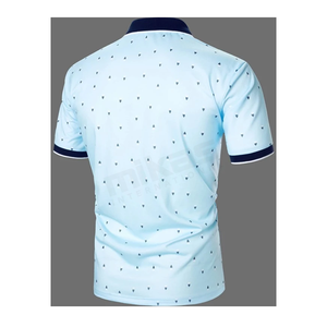 เสื้อโปโลสำหรับผู้ชายเสื้อลำลองพิมพ์ซับลิเมชัน2024ใหม่ล่าสุดออกแบบได้ตามที่ต้องการ - Product Image 6