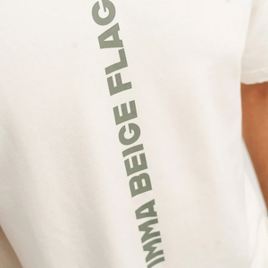 เสื้อเจอร์ซีย์ระบายอากาศ240 GSM เสื้อโอเวอร์ไซส์พิมพ์ลายสตรีทแวร์เปิดไหล่ตก