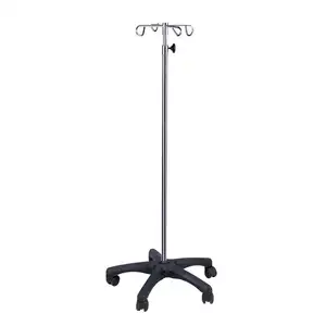 High quality Stainless steel Bliss medical clinic hospital infusion pole drip stands IV stand