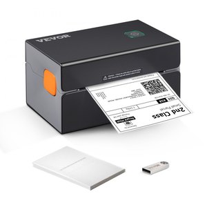 HD(200DPI) <strong>Thermal</strong> <strong>Label</strong> <strong>Printer</strong> Shipping <strong>Label</strong> <strong>Printer</strong> with Auto <strong>Label</strong> Recognition Support Windows/ MacOS/ Linux/ Chromebook - Product Image 1