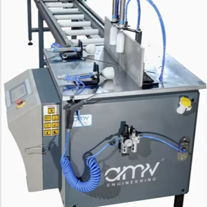 Durable fully automatic single head aluminium profile cutting machine dro unit for doors <b>windows</b> fabrication plant use - Product Image 1