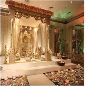 Mandap de mariage 3 pôles haut sur demande pour exportateur de mariage par vendeur indien mandap de mariage 3 pôles - Product Image 1
