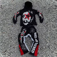 Personalizado 3D DTG Imprimir Zip Up Sudadera con capucha Diseño en blanco de gran tamaño de la cremallera Sudaderas con capucha de sublimación para los hombres