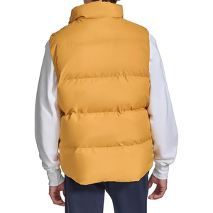 Chaleco Acolchado de Lana, Ecológico, Impermeable, Cortavientos, Lavado con Técnica de Tejido Sólido, Transpirable, Estilo Vintage - Product Image 4