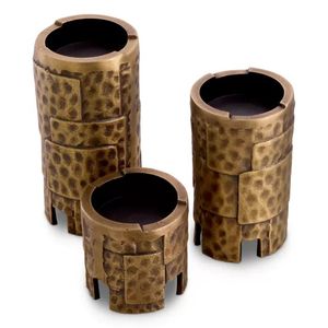 Porte-rond de serviette en métal de style vintage unique pour accessoires de table à manger de cuisine de ferme rustique pièce maîtresse de décoration - Product Image 2