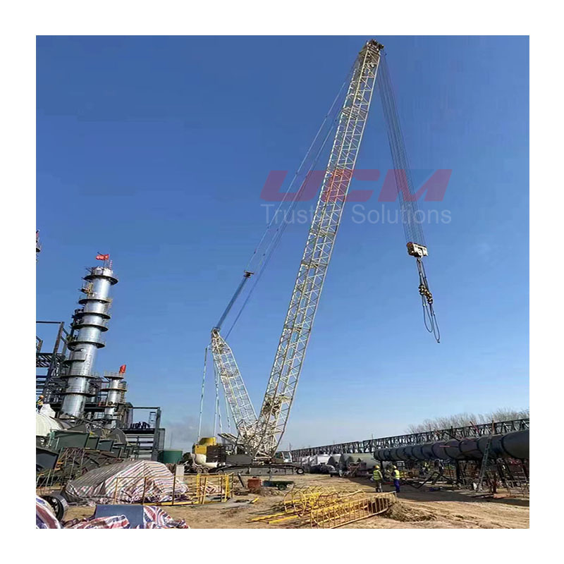 TEREX DEMAG бренд 2500 Китай 100 тонн Подержанный строительный подъемный мобильный гусеничный кран